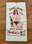 1960s Rare Insane Bar Towel  