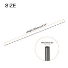 16pcs Carbon Fiber Rod 1 5mm X 300mm For Rc Plane Kite Wing Tube Quadcopter Arm