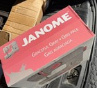 Janome Graceful Gray Basic  Easy-to-use  10-stitch  Compact Sewing Machine