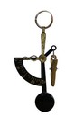 Vintage Pocket Postage Letter Scale Balance Red Morocco Case