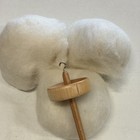 Wood   Metal Top Whorl Drop Spindle Hand Spindle For Spinning Yarn Fiber