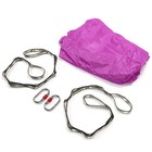 6 7 Yards Aerial Silks Yoga Swing Set Hammock Kit W  Hardware For Gravity Flying