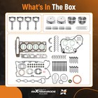 Engine Overhaul Rebuild Kit For Chevrolet Equinox Buick Verano Gmc 2 4l 10-17