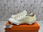 New Nike React Vapor Ultrafly Elite 4 Baseball Cleats Spikes Metal White Mens