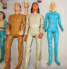 Johnny West Vintage Lot- 5 Plus Action Figures Plus Horse 1960   s Used
