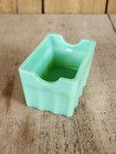 Tablecraft Jadeite Glass Sugar Packet Holder Organizer