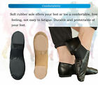 Linodes Synthetic Leather Jazz Shoe Slip-on For Women And Men s Dance Shoes