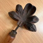 Millinery Metal Iris Silk   Leather Flower Petal Leaf Mold Press Hat Antique