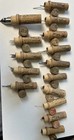 Vintage Wooden Needle Cases Lot Boye Brand Shuttles Needles Sewing 15pc Lot D172