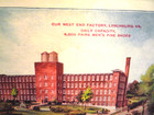 1900 s Craddock Terry Shoes Trade  card  2 Sided Factory   Lynchburg  Va Capitol