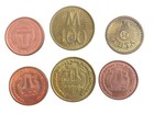 Lot Of 100 Vintage Nyc Triborough Bridge And Transit Authority Toll Tokens
