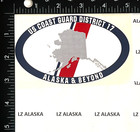 Us Coast Guard District 17 Alaska Decal Dc2