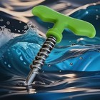 Fruit Divider Stainless Steel Coconut Opener Tool T Shaped Spiricle Drill Opener