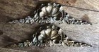 19th Antique Grand Pair French Ormolu Bronze Baroque Doorway Entry Pediment