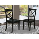 Dining Chair Black  Boc-blk-w