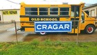 Cragar Garage Banner Old School Look Drag Strip Race Track Sign Nostalgia Gasser