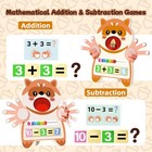 Preschool Learning Toys For Toddlers 3-5  Educational Math Finger Counting Numbe