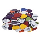 100pcs lot Alice Assorted 0 58mm -1 50mm Anti-slip Nylon Guitar Picks Plectrums
