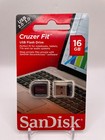 Sandisk 16gb Cruzer Fit Usb Memory Stick Flash Pen Drive Genuine New Sealed