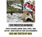Emergency Mylar Thermal Blanket  Foil Rescue Survival Blanket - Silver