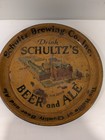 1934 Schultz Brewing Co Union City Nj Beer   Ale Advertising Tray 12 