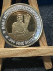 Isle Of Capri Casino  10 Silver Token  999 Fine Bossier City La Babe Ruth Series