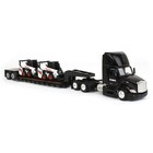 Ertl 1 64 Peterbilt 579 W  Lowboy   2 Bobcat S76 Skid-steer Loaders 16446