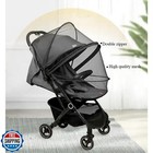 Wanderbaby Mosquito Net - Universal Stroller Netting - Double Zipper Design