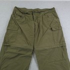 Boy Scouts Pants Mens 42x34 Green Switchback Convertible Zip Off Hiking Bsa