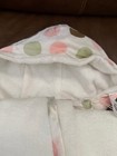 Infant Little Giraffe Hooded Bath Towel With Polka Dot Satin Hood And Trim New