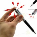 Shocking Electric Pen Prank Shock Trick Novelty Metal Joke Gag Toy Funny Gift Us