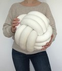 Handmade Knot Ball Pillow Creative And Healthy Home Decor For Sofa Bed And Chair