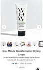  6pack  Color Wow One Minute Transformation Anti-frizz Styling Cream 4 0 Oz 
