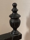 Antique Cast Iron Fireplace Front Surround Deco Chippy Architectural Salvage