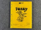 Data East The Who s Tommy Pinball Machine Manual Schematics Original