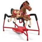 Blaze Interactive Riding Horse  Brown Ride-on Pony For Kids 2-6 Realistic Sounds