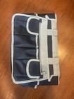 Portafolia Gifted Memories Scrapbooking Tote Organizer Blue Bag