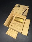Vintage Ever-ready Safety Razor Set Original Box Blades Gold Tone Made Usa