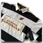 Tommy Hilfiger X Arizona Cardinals - Varsity Rugby Shirt - Mens S - White Blue