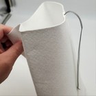 Buhler 32231-04 Dust Filter Bag 5 Micron 122 5 l X 9 w Dacron W  Metal Strap