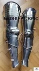 Medieval Knight Steel Warrior Gothic Leg Armor Full Set Greaves Cosplay Armor