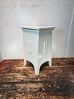 1940s-1950s American Utility Kitchen Step Stool White