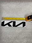 2pcs Kn Emblem Badge Gloss Black 170x40mm Front Rear Fits Kia 2022-2025