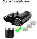 Tactical Mini Red Dot Laser Sight Scope With Barrel Clamp Mount For Rifle Shot G