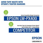 Labelworks Epson Lw-px400 Industrial Label Maker Kit Complete Kit With Accessori