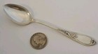 Vintage 830 Fine Silver Dragon Drage Norway Viking Celtic Teaspoon Tostrup