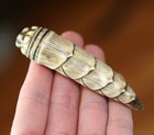 Antique Netsuke Of A Bamboo Shoot  Carved Stag Antler  19th Century  Edo Period 