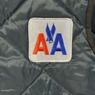 Vintage American Airlines Navy Blue Puffer Work Vest Usa Made Airplane Airport