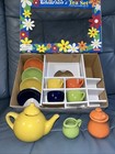 Schylling Children s 13piece Multicolored Retro Porcelain Tea Set