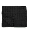 Lola Black Sand Blanket Large 60x72 Throw Blanket